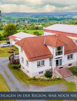 Charaktervolles Einfamilienhaus mit Weitblick & Garten in Nimritz | Wohnen & Arbeiten vereint - Saalfeld (Saale) Arnsgereuth