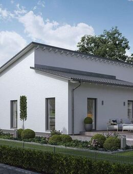 Hingucker Pultdach, Bungalow mit Terrasse in Heide-Nord - Halle (Saale)