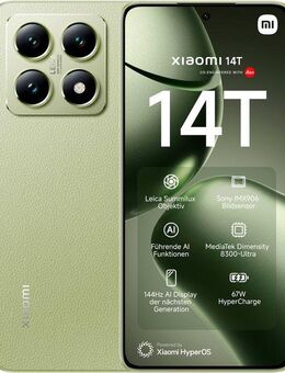 Xiaomi Xiaomi 14T 256GB Smartphone (16,94 cm/6,67 Zoll, 256 GB Speicherplatz, 50 MP Kamera)