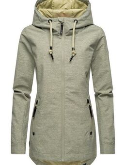 Ragwear Outdoorjacke Zuzka stylische Übergangsjacke mit großer Kapuze