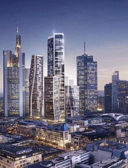 Elegante, hochwertig möblierte 2-Zimmer-Wohnung im 8. Stock des renommierten FOUR - Frankfurt (Main)