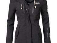 Marikoo Funktionsmantel Zimtzicke Wasserdichter Softshell Parka mit Kapuze