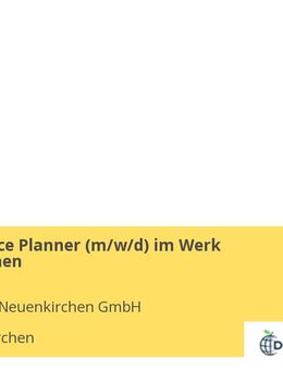 Maintenance Planner (m/w/d) im Werk Neuenkirchen - Neuenkirchen (Landkreis Cuxhaven)