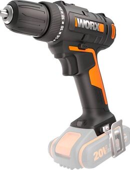 Worx Akku-Bohrschrauber WX100.9, max. 1600 U/min, zum Bohren & Schrauben, 20+1 Drehmoment, ohne Akku & Ladegerät