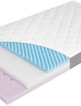 Kaltschaummatratze Dr. Lübbe Air Plus, Matratze 60x120, 70x140 cm, Julius Zöllner, 10 cm hoch, Matratze für Babys & Kleinkinder, H1, atmungsaktiv