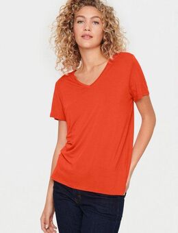Saint Tropez Kurzarmshirt AdeliaSZ V-N T-Shirt