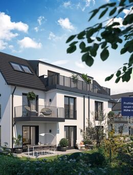 3-Zimmer-NEUBAU-Gartenwohnung in attraktivem "Stadthaus" in bester Lage in Waldtrudering - München