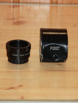Porst Tele Converter 2x Auto mit M42 Anschluss Objektiv Adapter TOP Zustand - Borken