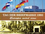 BRD: 31.10.1993, "Mappe: Tag der Briefmarke 1993", 16 Ganzsachen, Sonderstempel - Brandenburg (Havel)