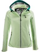 DEPROC Active Softshelljacke MECATINA PEAK WOMEN mit abnehmbarer Kapuze in 00000
