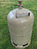 Propangasflasche 11 kg - Stahlflasche Grau (Eigentumsflasche) - Leer/ungefüllt! in 30629