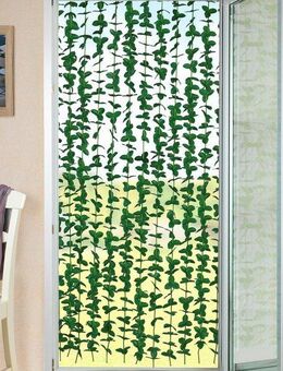 WENKO Türvorhang, Klettband (1 St), halbtransparent, Polyester, BxH: 90x190 cm