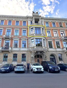 Exklusive 3-Raum-Eigentumswohnung: Sanierter Altbau, mit Balkon, hohe Decken, Stuck - TOP Lage - Leipzig
