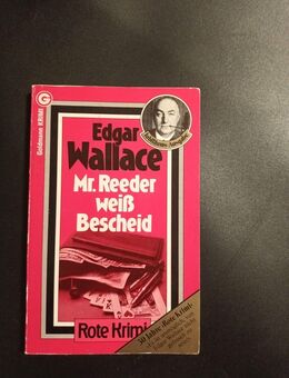 Mr. Reeder weiß Bescheid. Wallace, Edgar - Essen