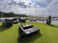 LUXUS Hausboot - 3 Etagen - 100m² Wohnen + 120 m² SONNENTERRASSE - Kamin, Kino, komplett individuell - Berlin