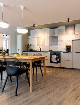 Balkon-Wohnung mit Einbauküche | HWR | Aufzug | Smart Home | TG | energieeffizienter Neubau - Halle (Saale)