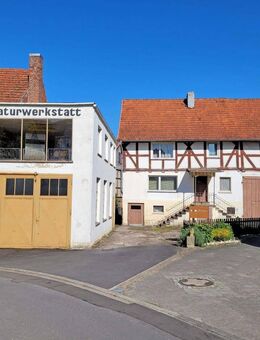 FÜR SCHRAUBER!!! Sanierungsbedürftiges Fachwerkhaus mit Werkstattgebäude - Neuenstein (Hessen)
