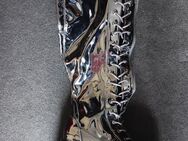 Demonia over-knee lace up - Leipzig Alt-West