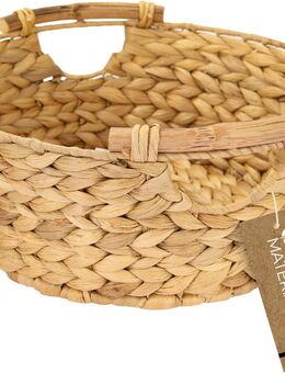 HMF Aufbewahrungskorb rund Geschenkkorb leer Wasserhyazinthe - Birkenfeld (Baden-Württemberg)