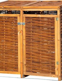 dobar Mülltonnenbox, 2x240l, BxTxH: 137x83x132 cm