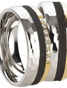 Partnerringe Edelstahl robust & edel AB3210-AB3211 - Aholming