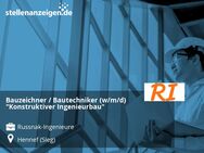 Bauzeichner / Bautechniker (w/m/d) "Konstruktiver Ingenieurbau" - Hennef (Sieg)