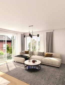 2-Zi-Neubau-Wohnung im 1. OG mit Arbeitsbereich und Balkon - Münster