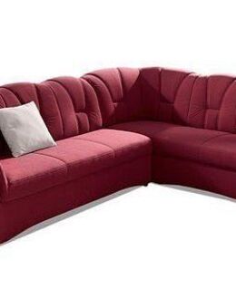 DOMO collection Ecksofa Papenburg B/T/H: 242/190/84 cm L-Form, wahlweise mit Bettfunktion, Langer Schenkel links oder rechts