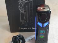 Yoska Livepor 100, gebraucht. FP. 23€. Gebrauchsspuren vorhanden. Akkuträger, E-Zigarette, Mod Box, Vape, Dampfen. - Bühlertal