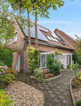 Charmante Doppelhaushälfte mit Garten, Terrasse, Solaranlage und Wärmepumpe in ruhiger Lage - Stelle
