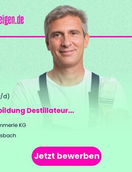 Ausbildung Destillateur (m/w/d) - Sasbach