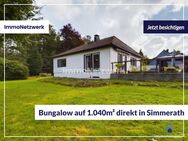 vollunterkellerter Bungalow mit Stellplätzen & Garage auf 1040 m² direkt in Simmerath - Simmerath