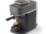 PHILIPS baristina Espressomaschine BAR300/60 mit Mahlwerk für ganze Bohnen, 16 bar Pumpendruck, Schwarzgrau