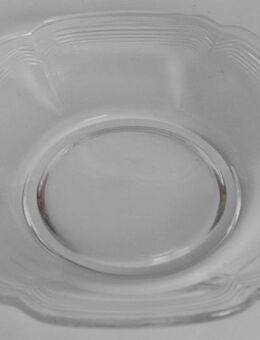 13 Glasteller, stilisierte Blumenform, ca. 15 cm - Münster