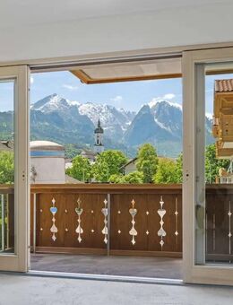 Sonniges Wohngefühl mit zwei Balkonen und spektakulärem Alpenpanorama - Garmisch-Partenkirchen