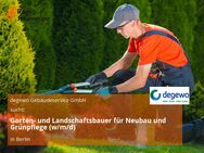 Garten- und Landschaftsbauer für Neubau und Grünpflege (w/m/d) - Berlin