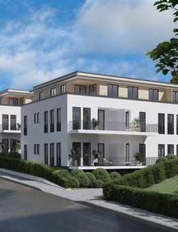 BAUBEGINN ERFOLGT! 2 Zimmerwohnung! Klimafreundlicher Neubau (KFN 40) in ruhige und dennoch zentrale Lage! - Wehrheim