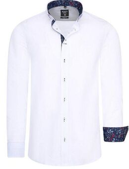 Rusty Neal Langarmhemd mit filigranen Blumenprints