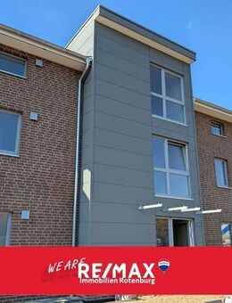 Moderne Erdgeschosswohnung mit Terrasse - Erstbezug in ruhiger Lage - Rotenburg (Wümme)