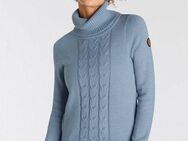 KangaROOS Rollkragenpullover mit tollem Zopf-Strickmuster