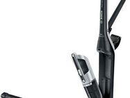 BOSCH Akku-Hand-und Stielstaubsauger Flexxo Gen2 Serie 4 BBH3P2801, 28 V, Düse mit LED-Licht, freistehend, beutellos, integriertes Zubehör, alle Bodenarten, bis 55 min Laufzeit, schwarz
