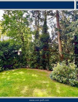 Großzügige 1-Zimmer-Erdgeschosswohnung mit Süd-Ost-Terrasse und herrlichem Blick in den Garten - Berlin