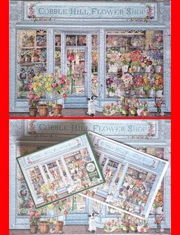 Puzzle 1000 Teile "Flower Shop" von Cobble Hill - Dassel