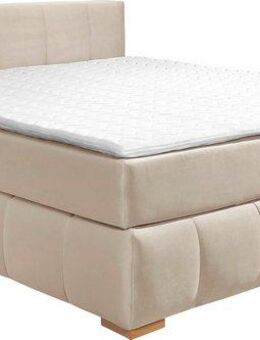 Home affaire Boxspringbett Chelles, inkl. Kaltschaumtopper, in 5 Breiten und 3 Matratzenarten