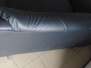 Sofa 2 Sitz blau Kunst Leder - Emmerich (Rhein)