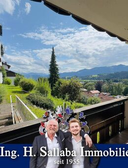 Traumlage, Traumblick, Traumwohnung! Wohlfühlen über den Dächern von Sonthofen - Sonthofen