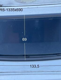 Hobby Wohnwagen Fenster ca 133,5 x 69 gebr. Parapress PPGS-1-XT D2266 (zB 400 BJ 2003) Sonderpreis (Kratzer) - Schotten Zentrum