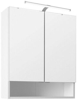 welltime Spiegelschrank 60 Breite 60 cm, mit Schalter und Steckdose