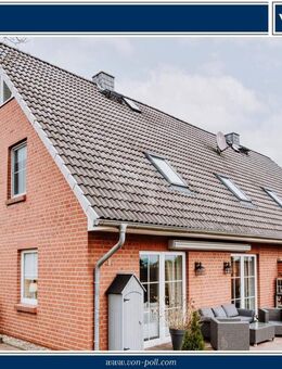 Stilvolle und helle Doppelhaushälfte mit Sonnenterrasse, Garten und modernem Wohnkomfort! - Westergellersen