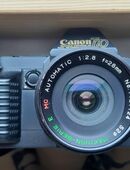 Canon T70 mit mehreren Objektiven in 72760
